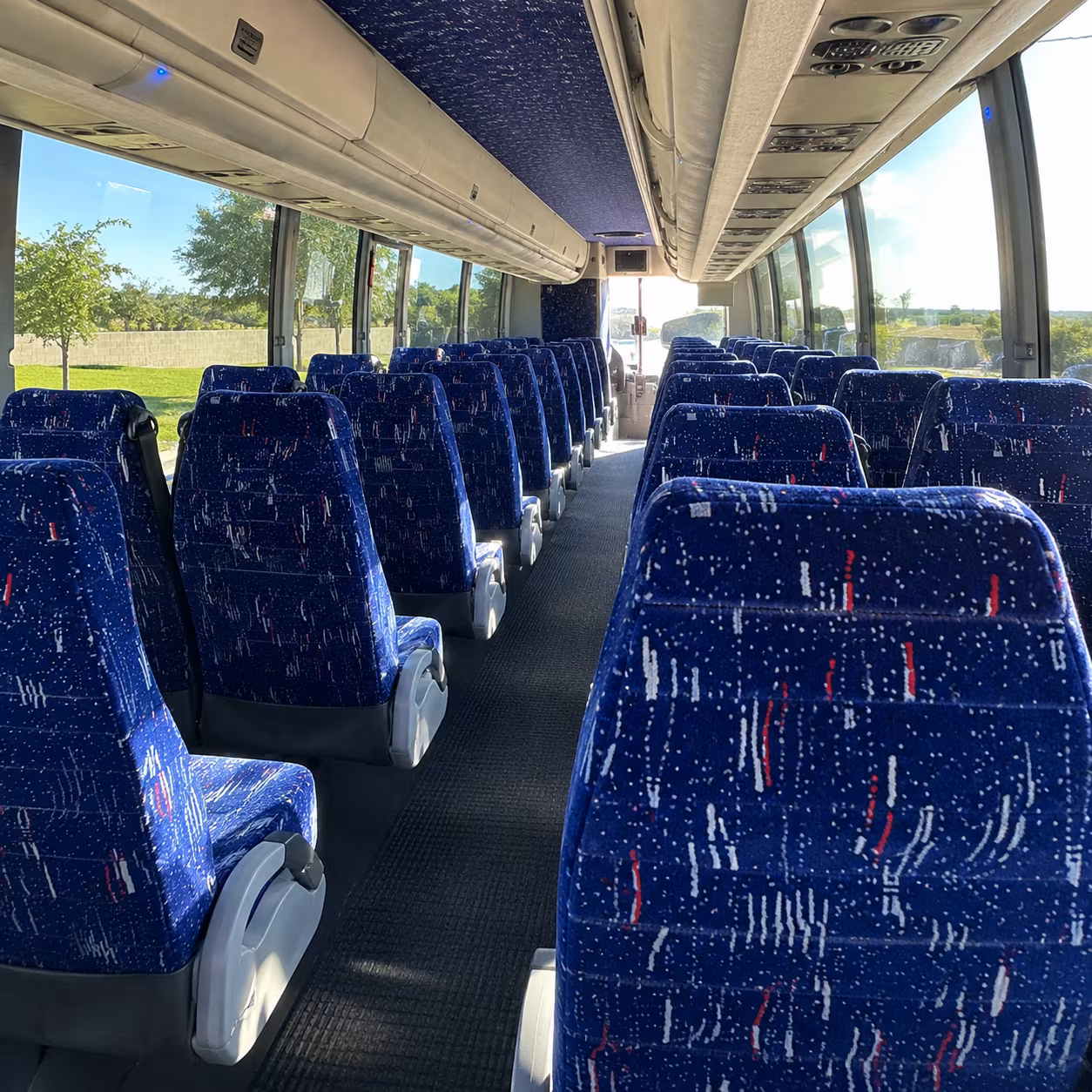 charter buses for corporate events and conference shuttles in denton