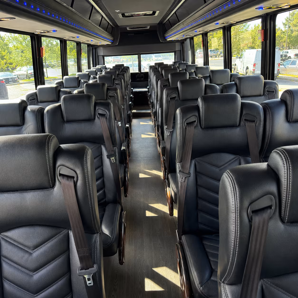 corporate wine tour bus rentals and group outings around denton