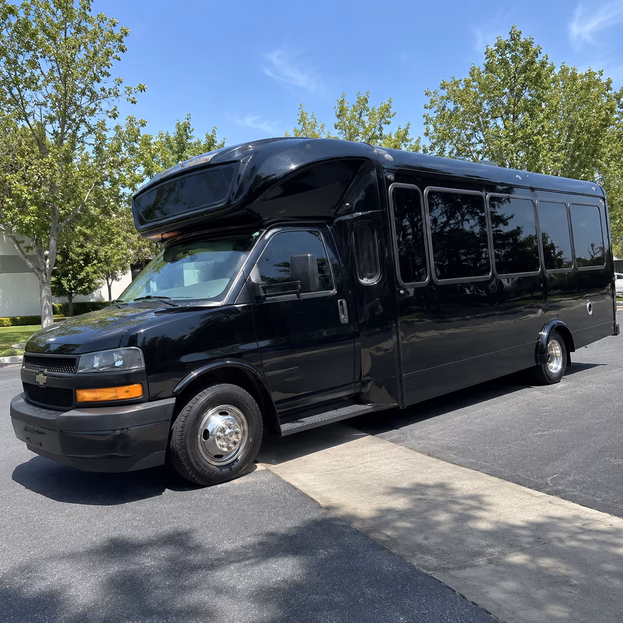 denton 15 passenger party bus
