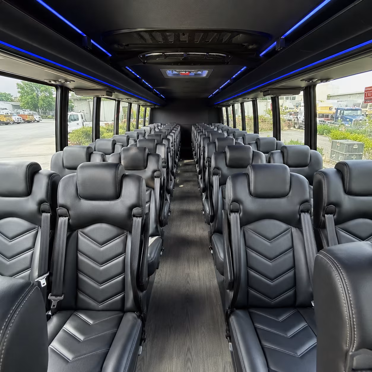 denton charter buses