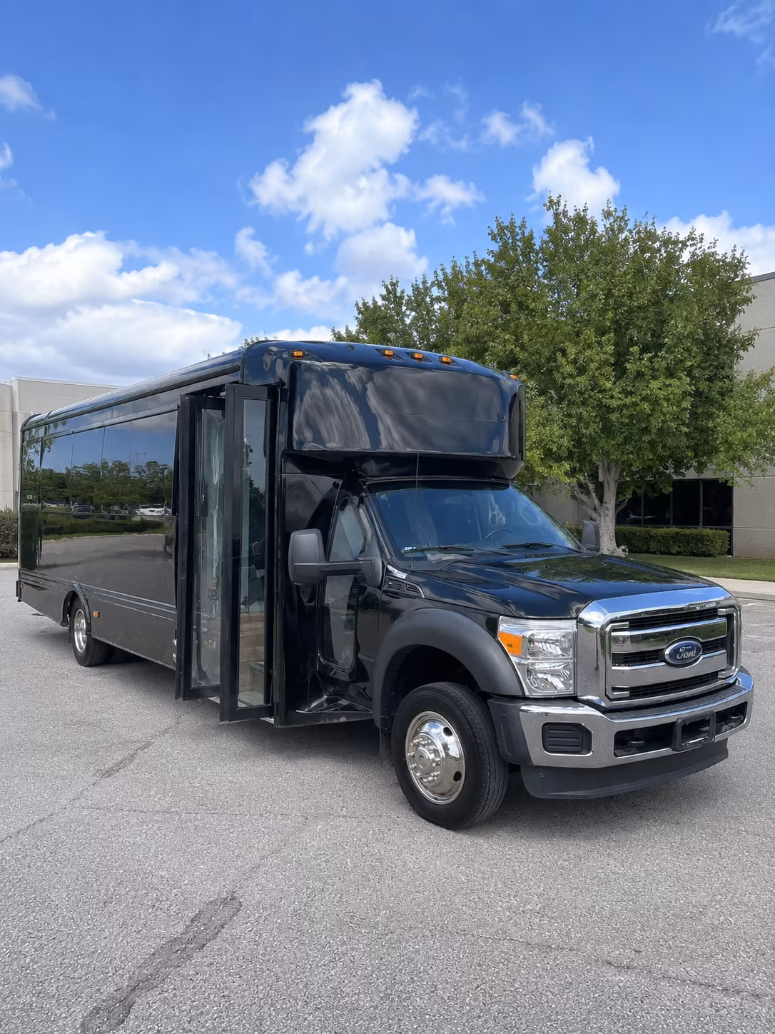 denton party bus booking step 1