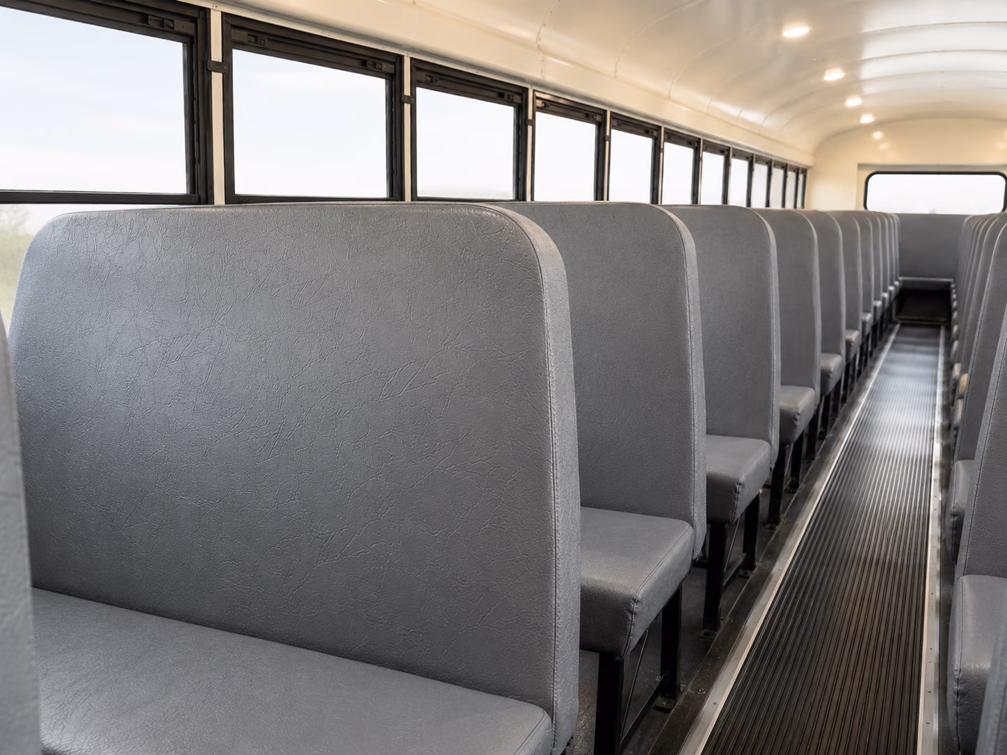 denton school bus interior