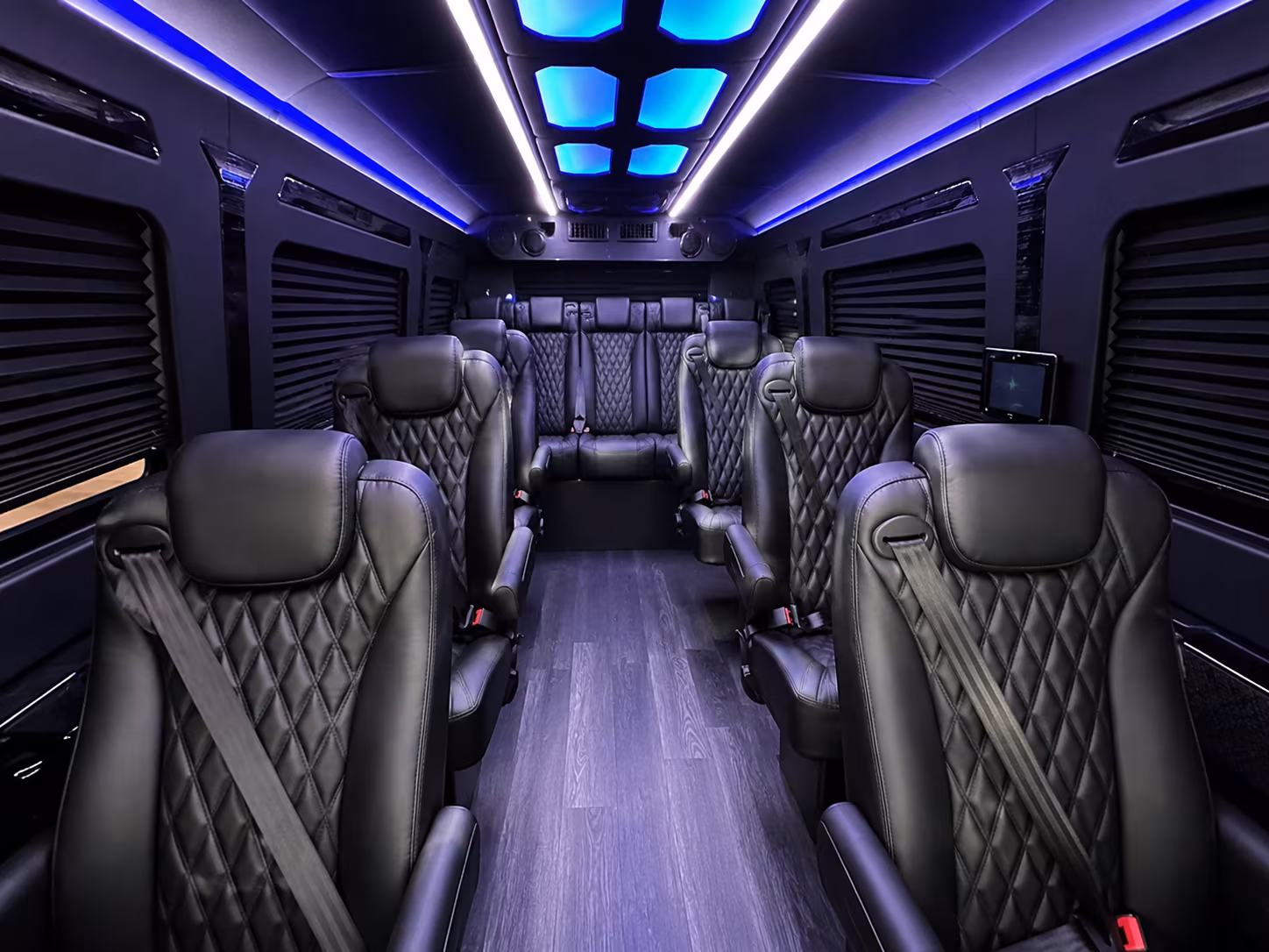 denton sprinter van with driver interior