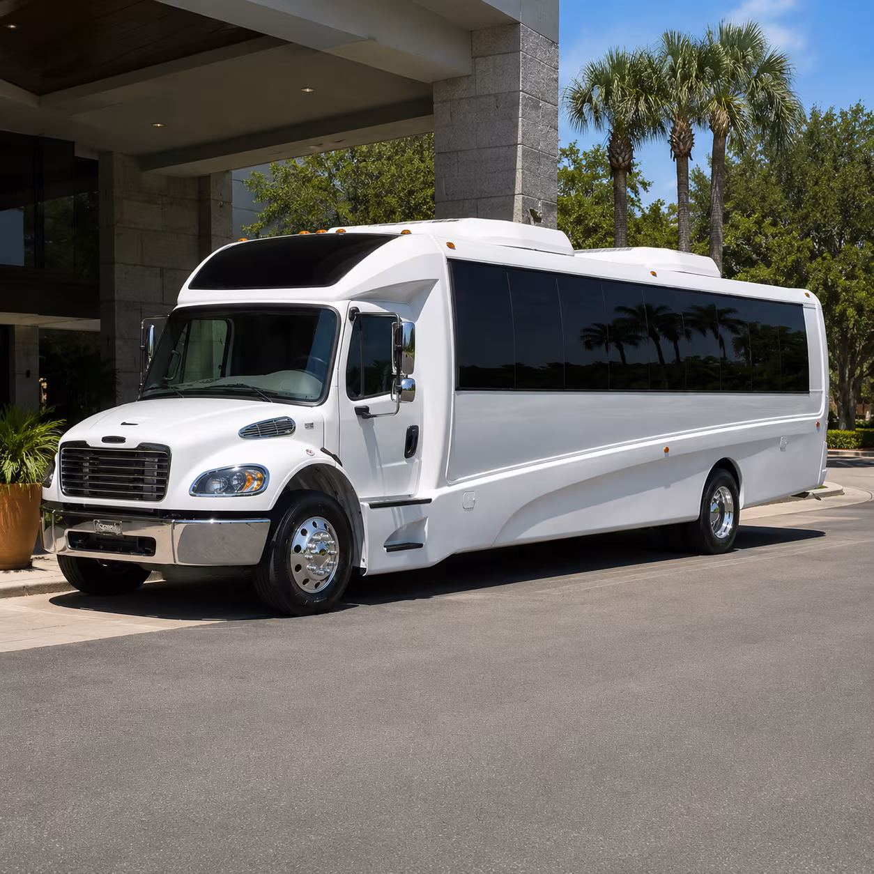 denton wedding transportation onboard seating