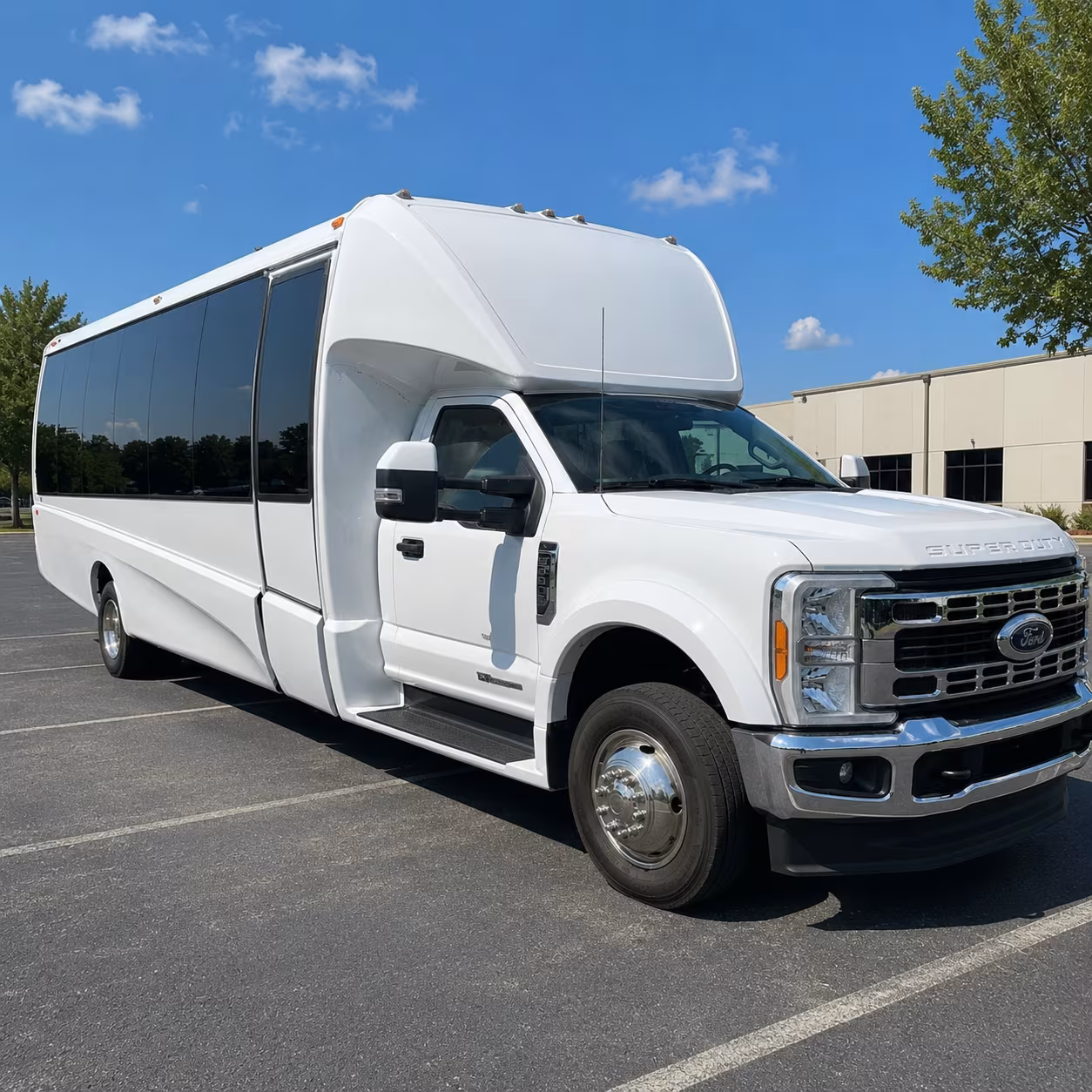 hotel to venue shuttle bus services for denton corporate groups