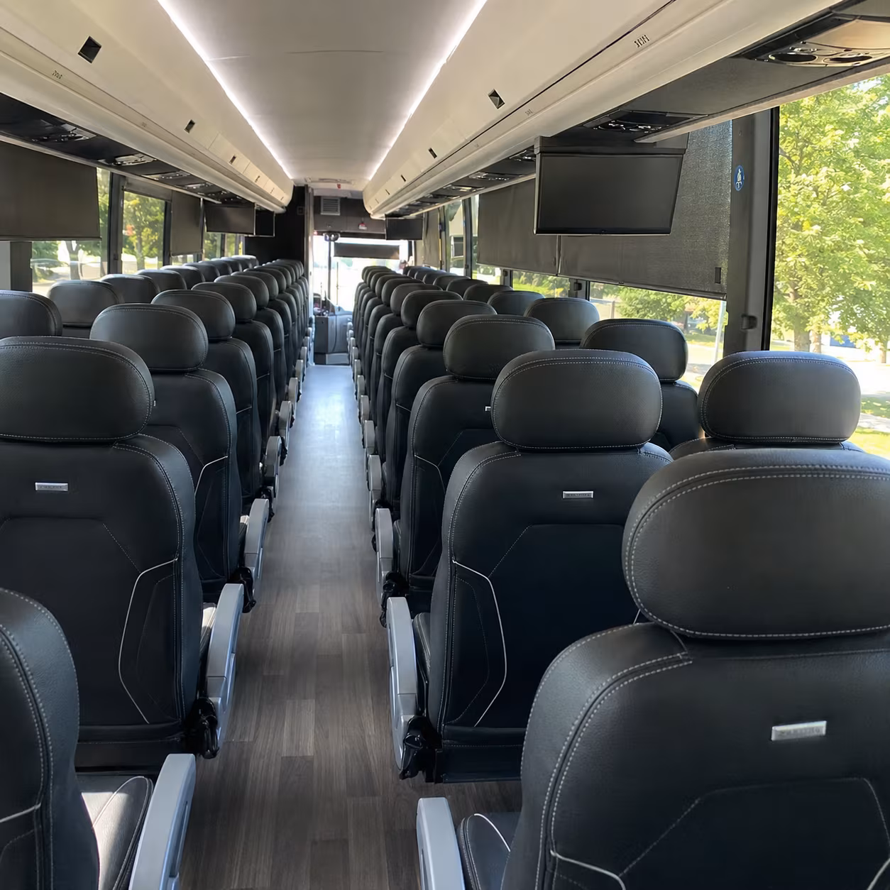 long distance bus rentals for denton sports teams athletic travel