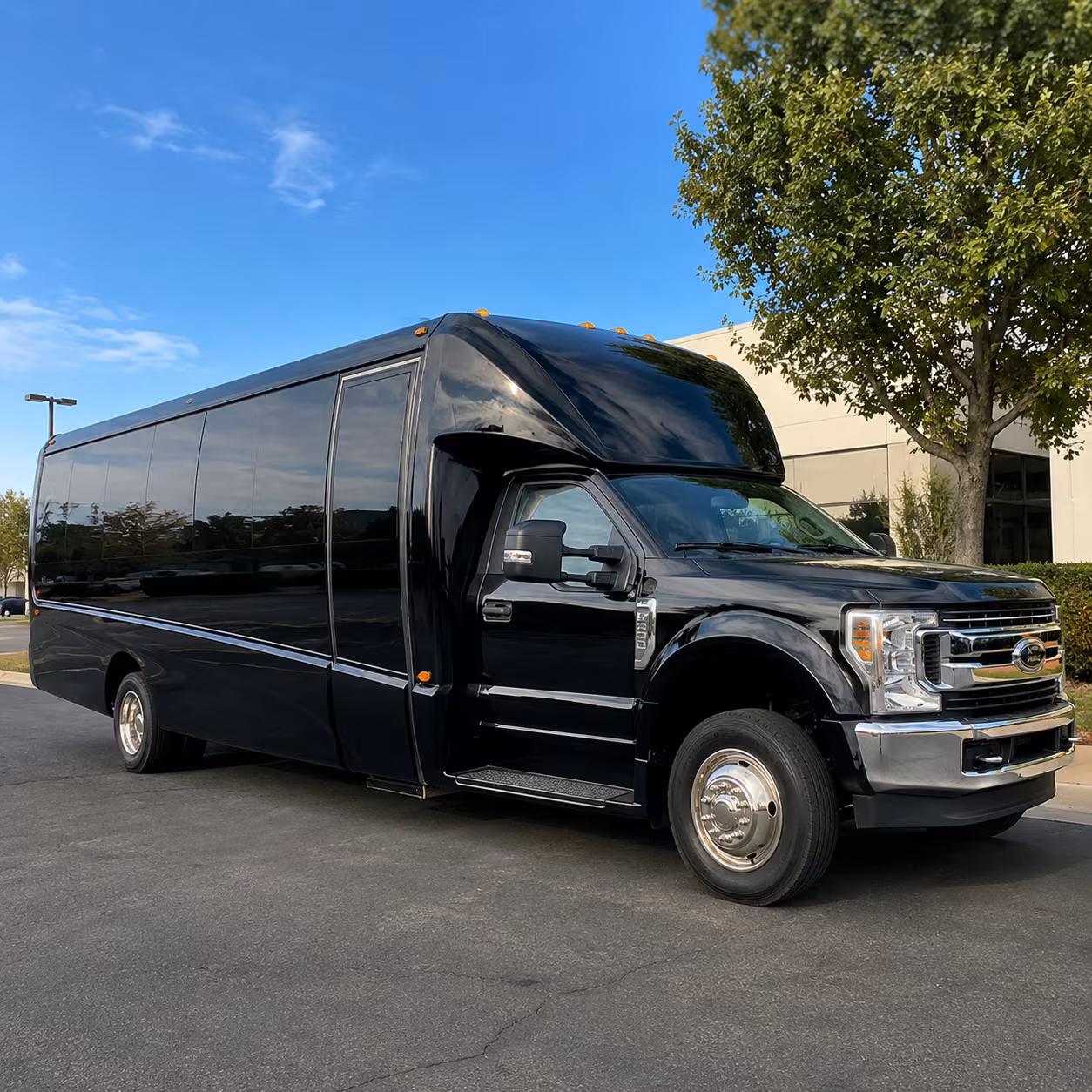 rent a bus in denton for the perfect pre prom dinner night out