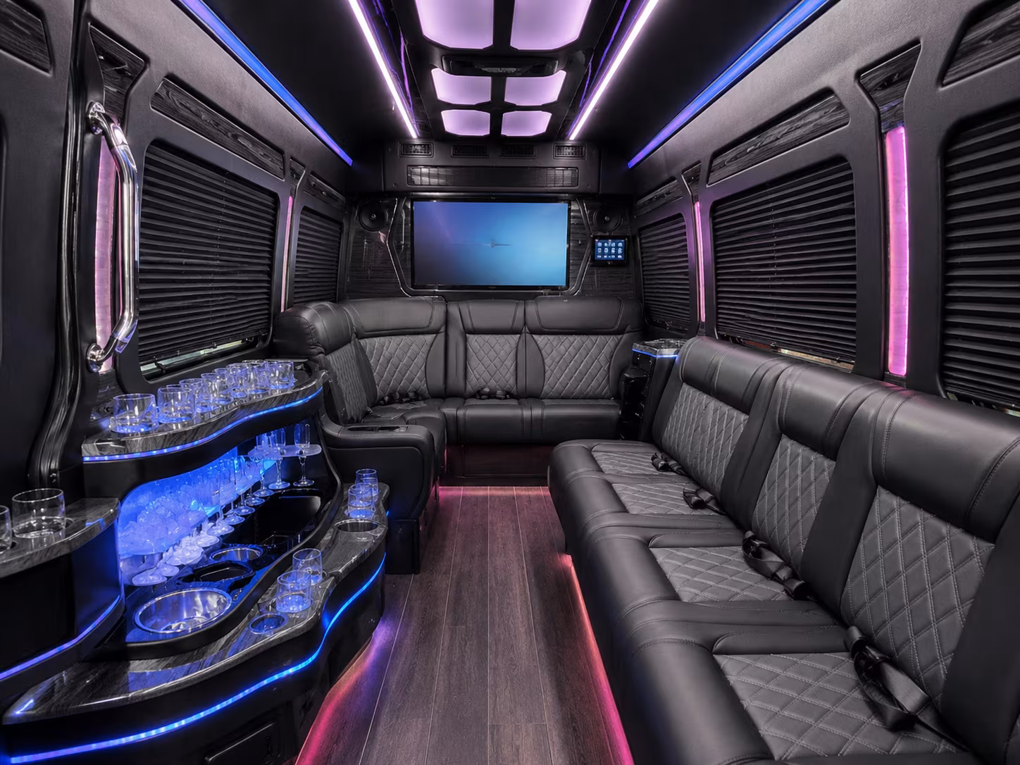 shuttle buses for denton business parks and medical campuses