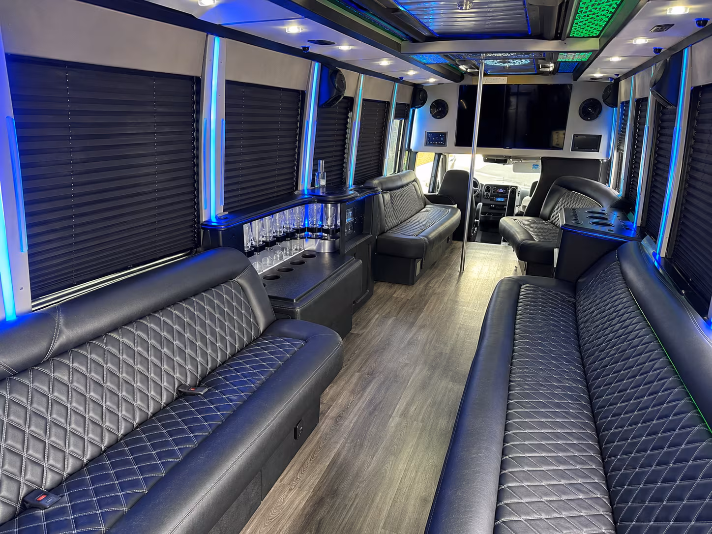 sporting event party bus rental