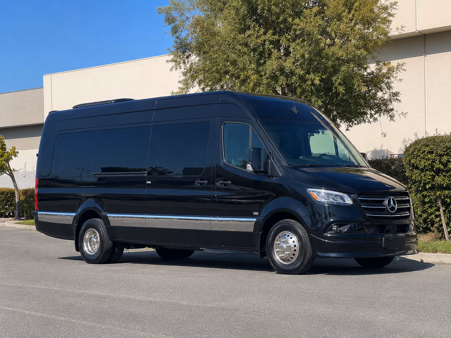 sprinter van with driver
