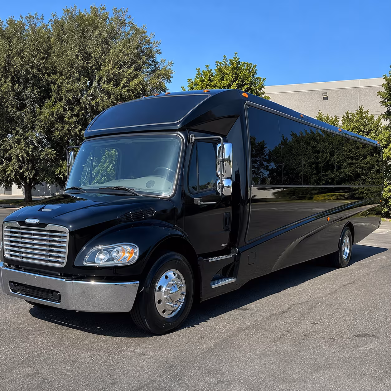transportation buses for faith based events and conferences near denton